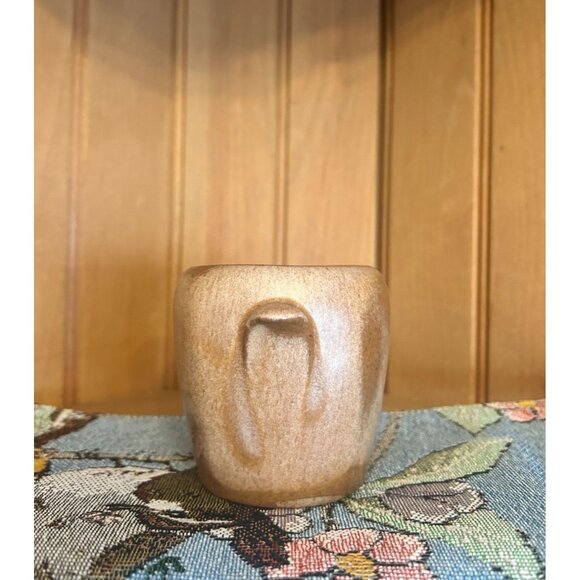 Vintage Frankoma Pottery Plainsman Mini Open Sugar Bowl Brown - Picture 4 of 7